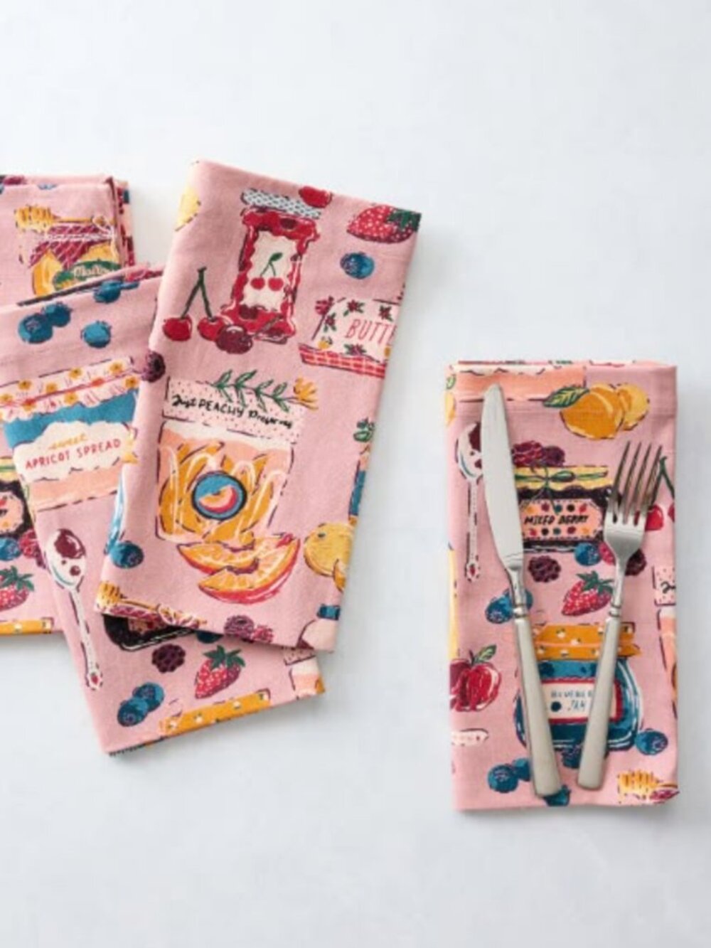 Printfresh Dinner Napkins (Set of 4) in Sweet Jams